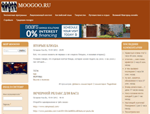 Tablet Screenshot of moogoo.ru