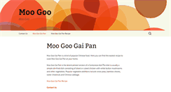 Desktop Screenshot of moogoo.com